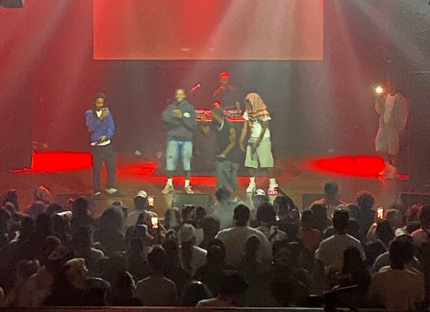 Happy Dranker Shuts Down Philadelphia Stage in Trademark Smiley Mask